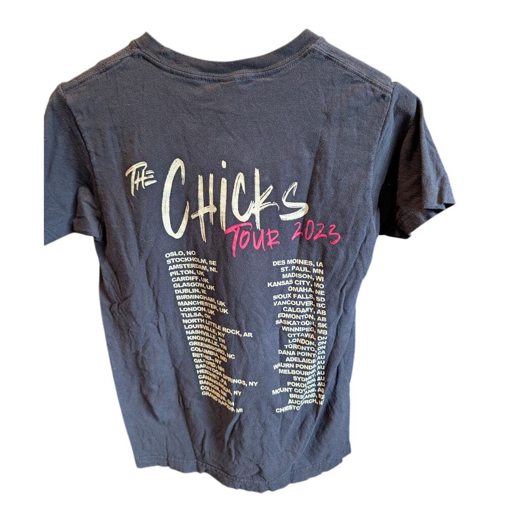 The Chicks Tour 2023 Concert T Shirt Small Dixie Chicks Band Tee Tultex